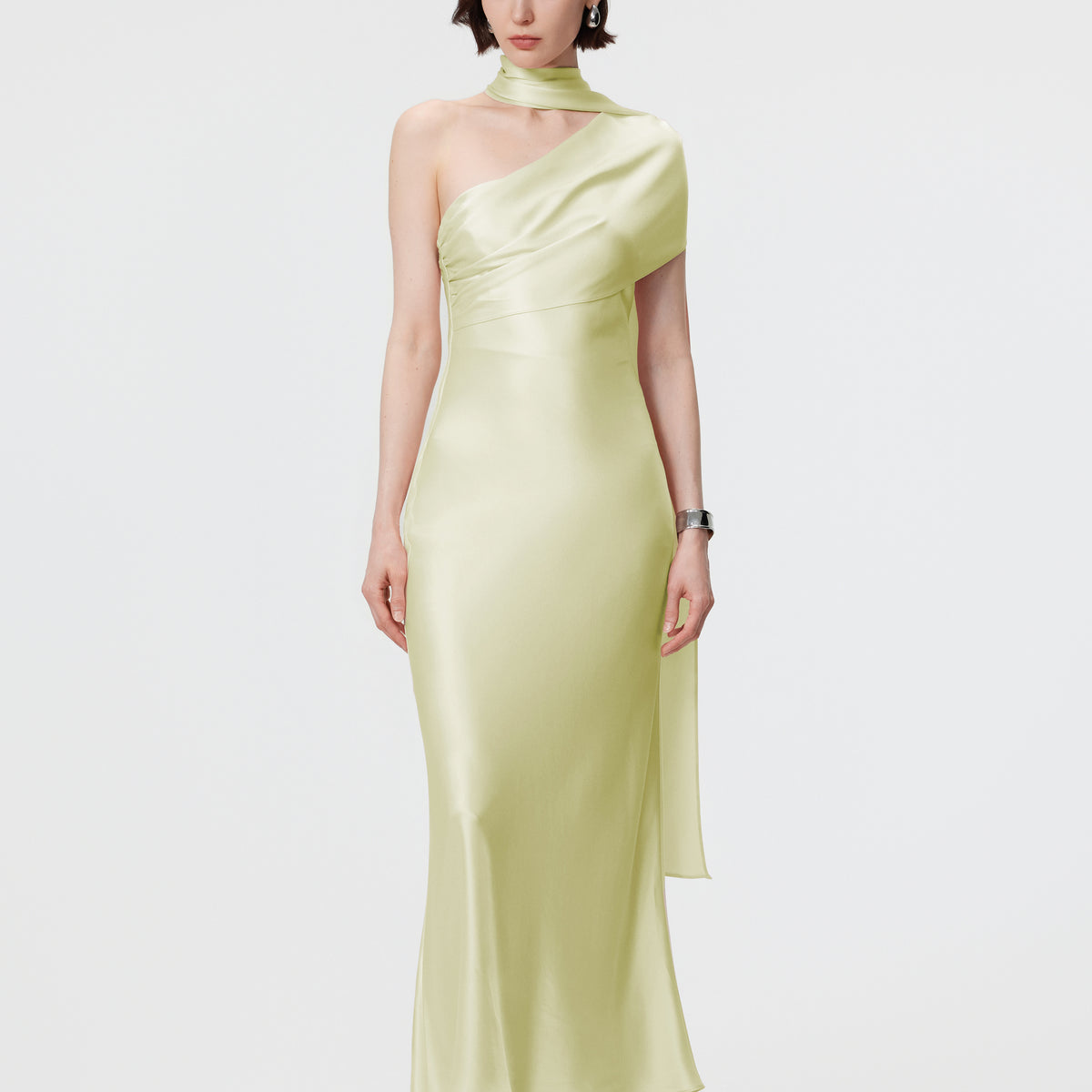 classic dress for wedding guest High-Stretch Midi never mass Best Natalie Portman's STAR Color:Onyx Meadow Print Sweep train prom dress